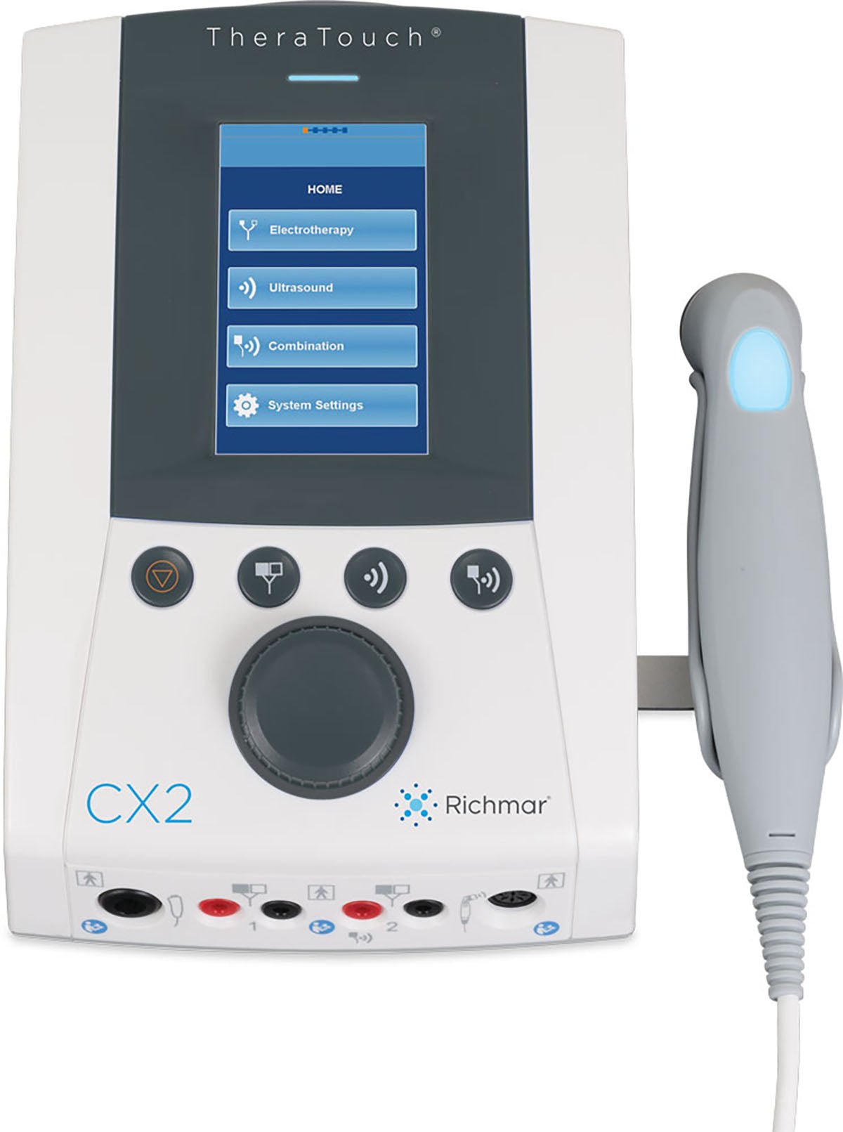Richmar TheraTouch CX2 2-Channel Electrotherapy & Ultrasound Combination System -  product_vendor - Peak Primal Wellness