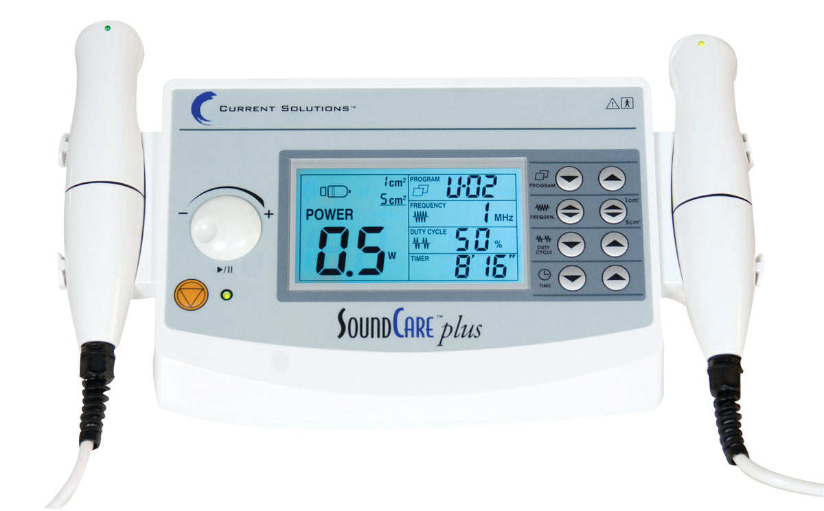 Richmar SoundCare Plus Professional Therapeutic Ultrasound System with 1 cm and 5 cm Applicators -  product_vendor - Peak Primal Wellness