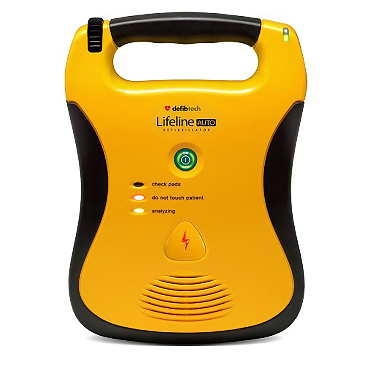 Defibtech Lifeline Fully Automatic AED, Carrying Case, CPR Prep Kit, Inspection Tag, Decal, Keychain Mask