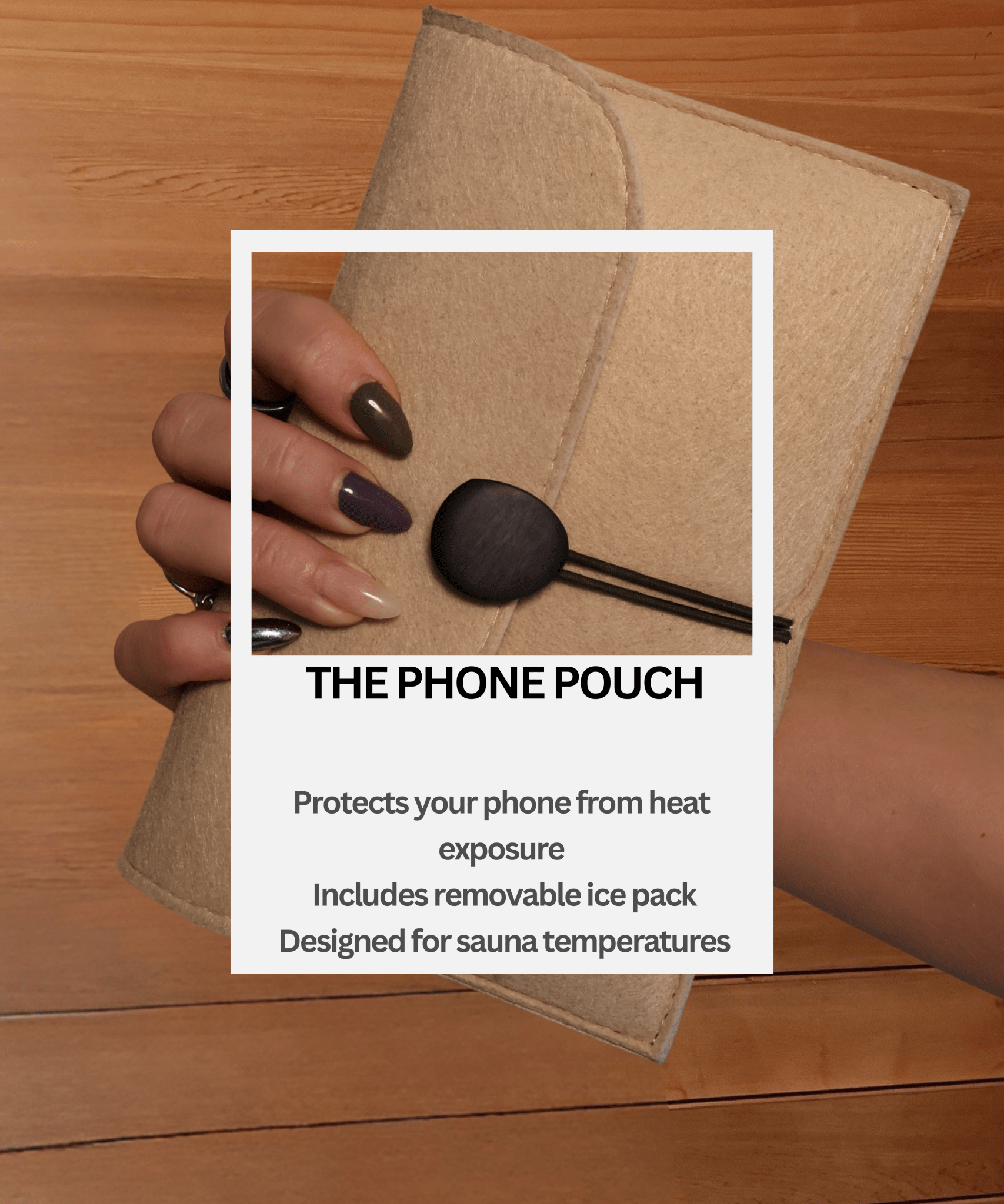 Sauna Phone Pouch Sauna Phone Pouch