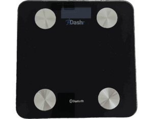 Dashr Bio Scale - Bluetooth Weight Measurement, kg/lb Toggle, Seamless App Integration