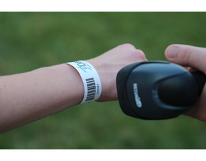 Dashr Bluetooth Barcode Scanner for Athlete Check-In - Hands-Free, Portable, and Durable