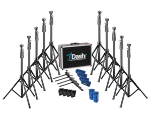 Dashr React Agility Package - 2 Wireless LED Modules, 4 Timing Gates, Indoor/Outdoor Training