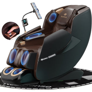 KoziSense KZ - A18 3D SL - track Massage Chair 2026 Upgraded - (Black and Brown) -  product_vendor - Peak Primal Wellness