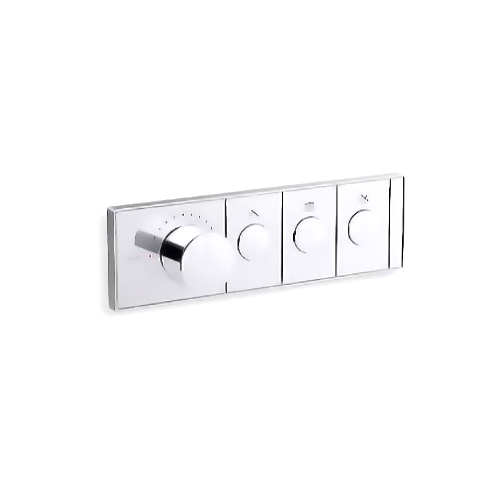 Kohler K - 26347 - 9 Anthem Three - Outlet Recessed Mechanical Thermostatic Valve Control -  product_vendor - Peak Primal Wellness