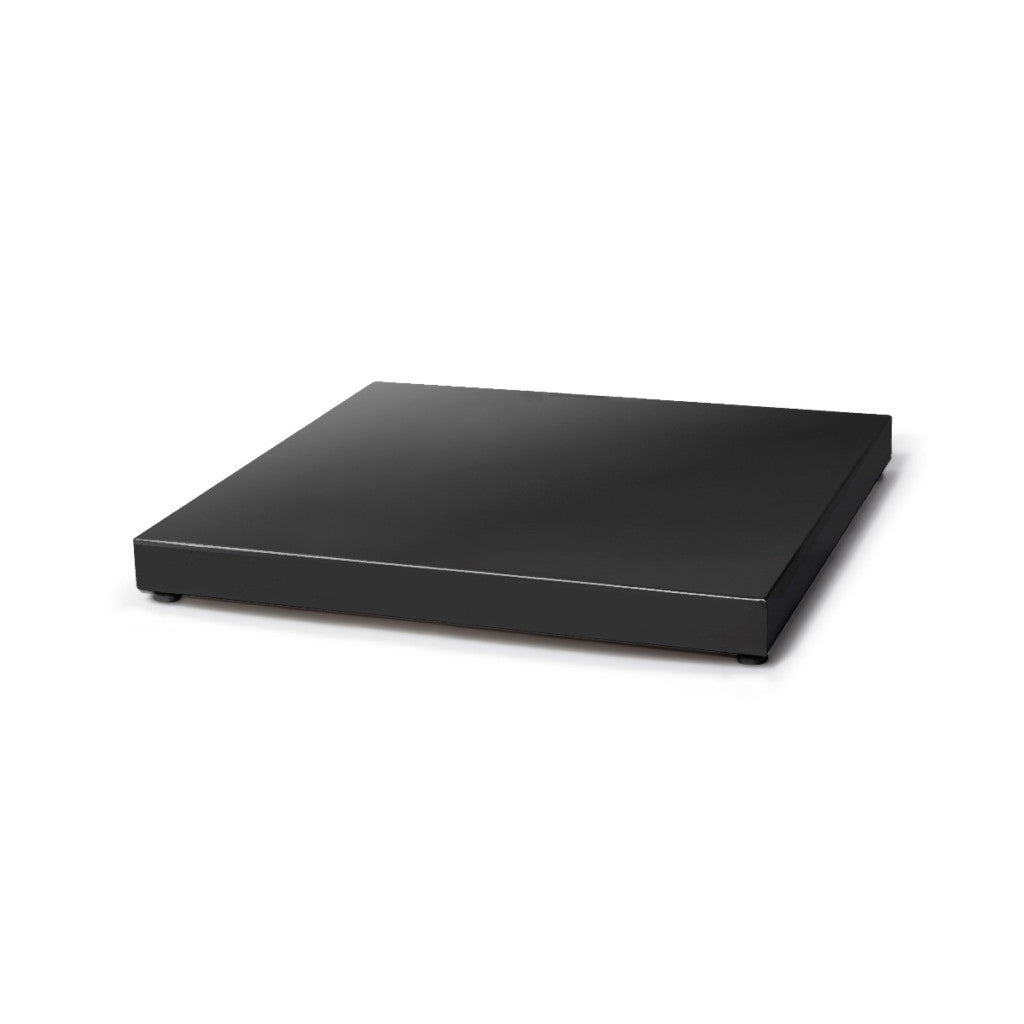 Narvi 550x450 Rustproof Black Stainless Steel Floor Plate with Adjustable Legs for Sauna Stoves -  product_vendor - Peak Primal Wellness