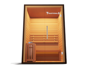 Medical Breakthrough Traditional 6 v2: Traditional 3 Person Sauna - Detox Routine, Rapid Heating, Bluetooth, Hemlock Wood -  product_vendor - Peak Primal Wellness