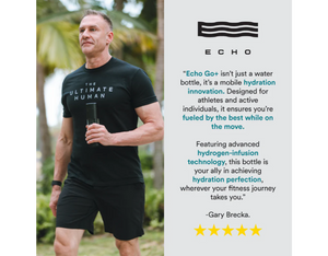 Echo Water Go+ Hydrogen Water Bottle