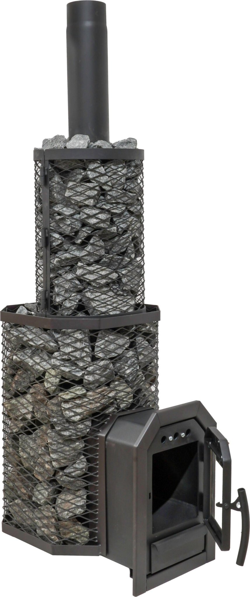 Cozy Heat Thru-Wall 18kW Sauna Heater - Wood-Burning Sauna Stove - Thumbnail 3