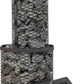 Cozy Heat Thru-Wall 12kW Sauna Heater - Wood-Burning Sauna Stove