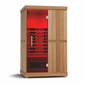 Finnmark FD - 2 2 Person Full - Spectrum Infrared Sauna with Carbon 360° Panels and Cedar Interior -  product_vendor - Peak Primal Wellness