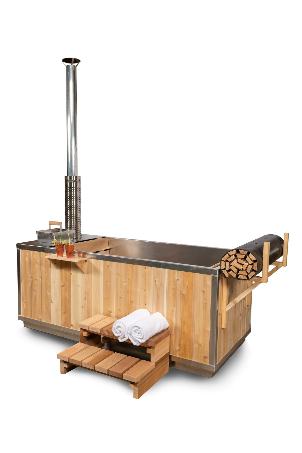 Dundalk LeisureCraft Starlight Wood Burning Hot Tub -  product_vendor - Peak Primal Wellness