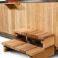 Dundalk LeisureCraft Starlight Wood Burning Hot Tub -  product_vendor - Peak Primal Wellness