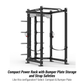XMark Viper Power Rack with Storage & Strap Safeties -  product_vendor - Peak Primal Wellness
