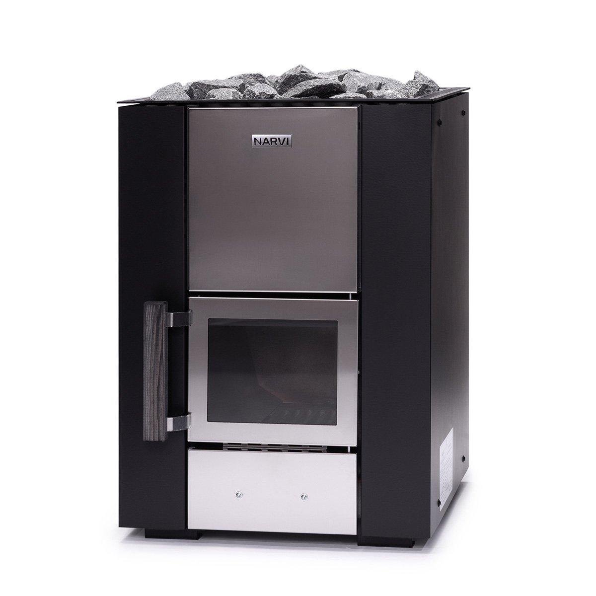 Narvi Kuru 16kW Wood-Burning Sauna Heater Stove - Thumbnail 2