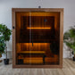 Dundalk LeisureCraft CT Element Loft 3 Person Traditional Indoor Sauna (54x74)