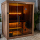 Dundalk LeisureCraft CT Element Loft 3 Person Traditional Indoor Sauna (54x74)