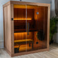 Dundalk LeisureCraft CT Element Loft 3 Person Traditional Indoor Sauna (54x74)