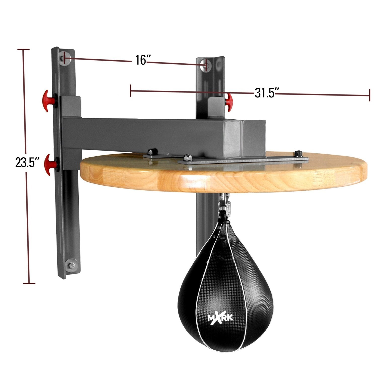 XMark Professional Speed Bag Platform with Chain Swivel for MMA and Boxing -  product_vendor - Peak Primal Wellness