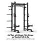 XMark Viper Half Power Rack -  product_vendor - Peak Primal Wellness