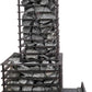 Cozy Heat Quattro Thru-Wall 12kW  Sauna Stove - Wood-Burning Sauna Stove