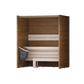 Leil Saunas Como 3 - 180 - 3 Person Indoor Sauna Kit -  product_vendor - Peak Primal Wellness