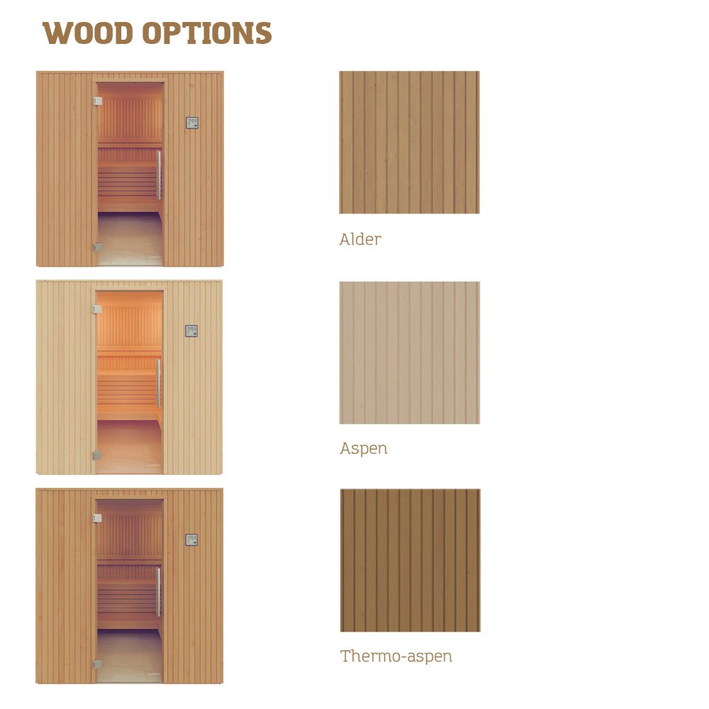 Auroom Familia 6-Person Traditional Sauna Kit -  product_vendor - Peak Primal Wellness