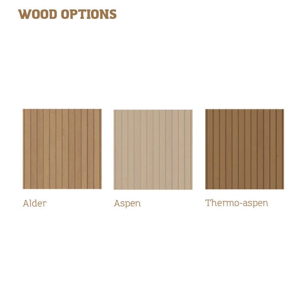 Auroom Libera Wood 6-Person Traditional Sauna Kit -  product_vendor - Peak Primal Wellness