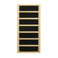 Golden Design Dynamic "Venice" 2 Person Low EMF Far IR Sauna (DYN-6210-01)