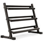 XMark 10-Pairs, 5 to 50 lbs. Hex Dumbbells Includes 3-Tier Storage Rack -  product_vendor - Peak Primal Wellness