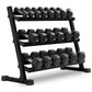 XMark 5-50 lb Hex Dumbbell Set with Rack and Weight Bench -  product_vendor - Peak Primal Wellness