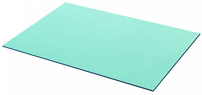Airex Airex Exercise Mat, Diana 200, 79" x 49" x 0.6", Water Blue
