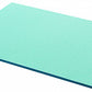 Airex Exercise Mat, Titania 200, 79" x 49" x 1.25", Water Blue