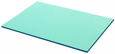 Airex Airex Exercise Mat, Titania 200, 79" x 49" x 1.25", Water Blue