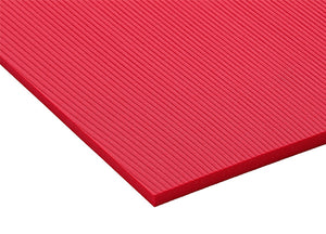 Airex Exercise Mat, Atlas, 79" x 49" x 0.6", Red