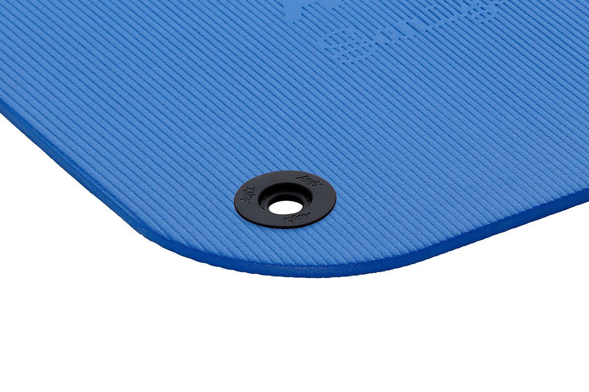 Airex Coronella 185 Exercise Mat 72" x 23" x 0.6" Blue Eyelets -  product_vendor - Peak Primal Wellness