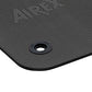 Airex Exercise Mat, Fitline 180, 71" x 24" x 0.4", Charcoal, Eyelets