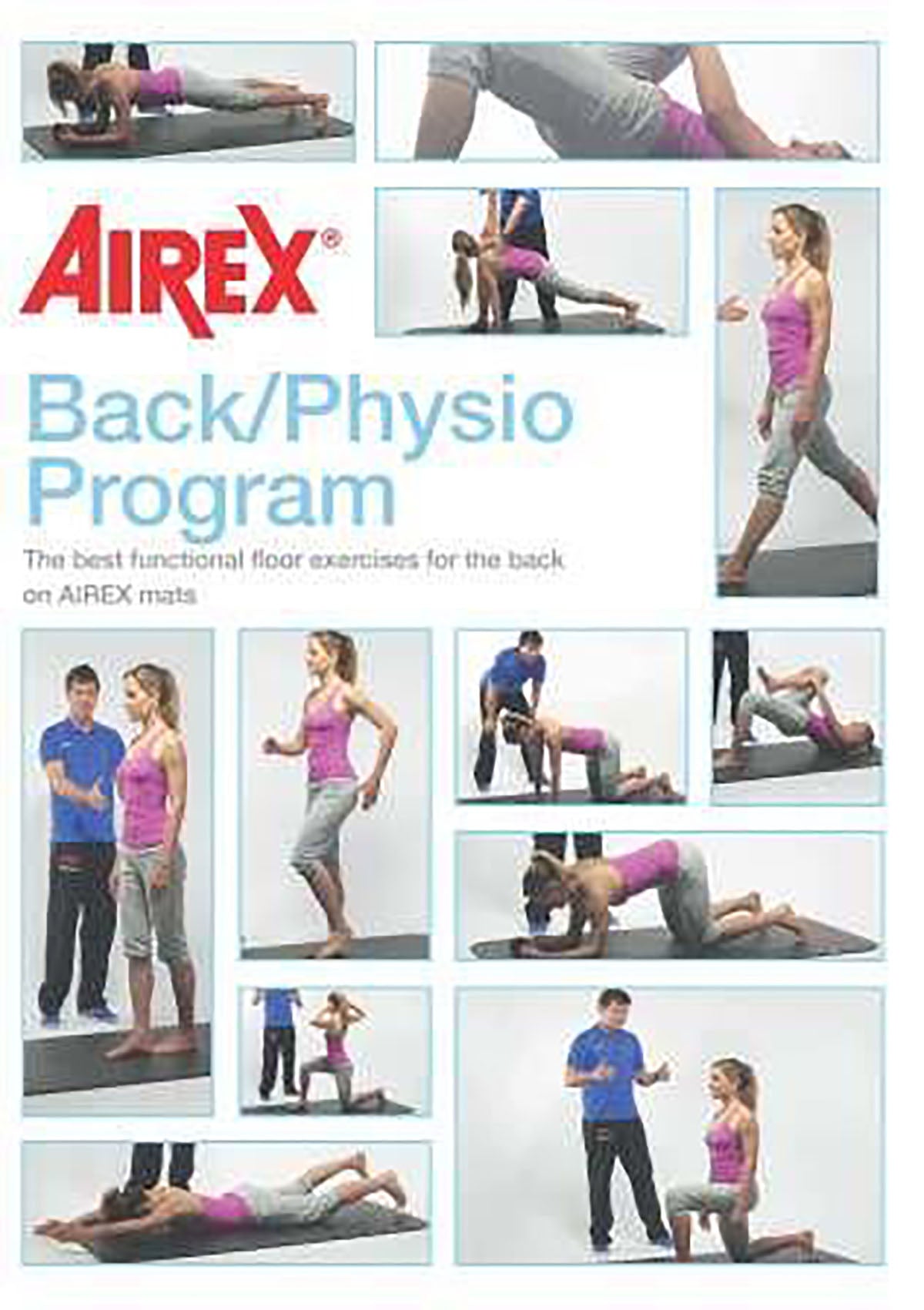 Airex Mat Accessory, Back/Physiotherapy Training DVD (English), 37 mins
