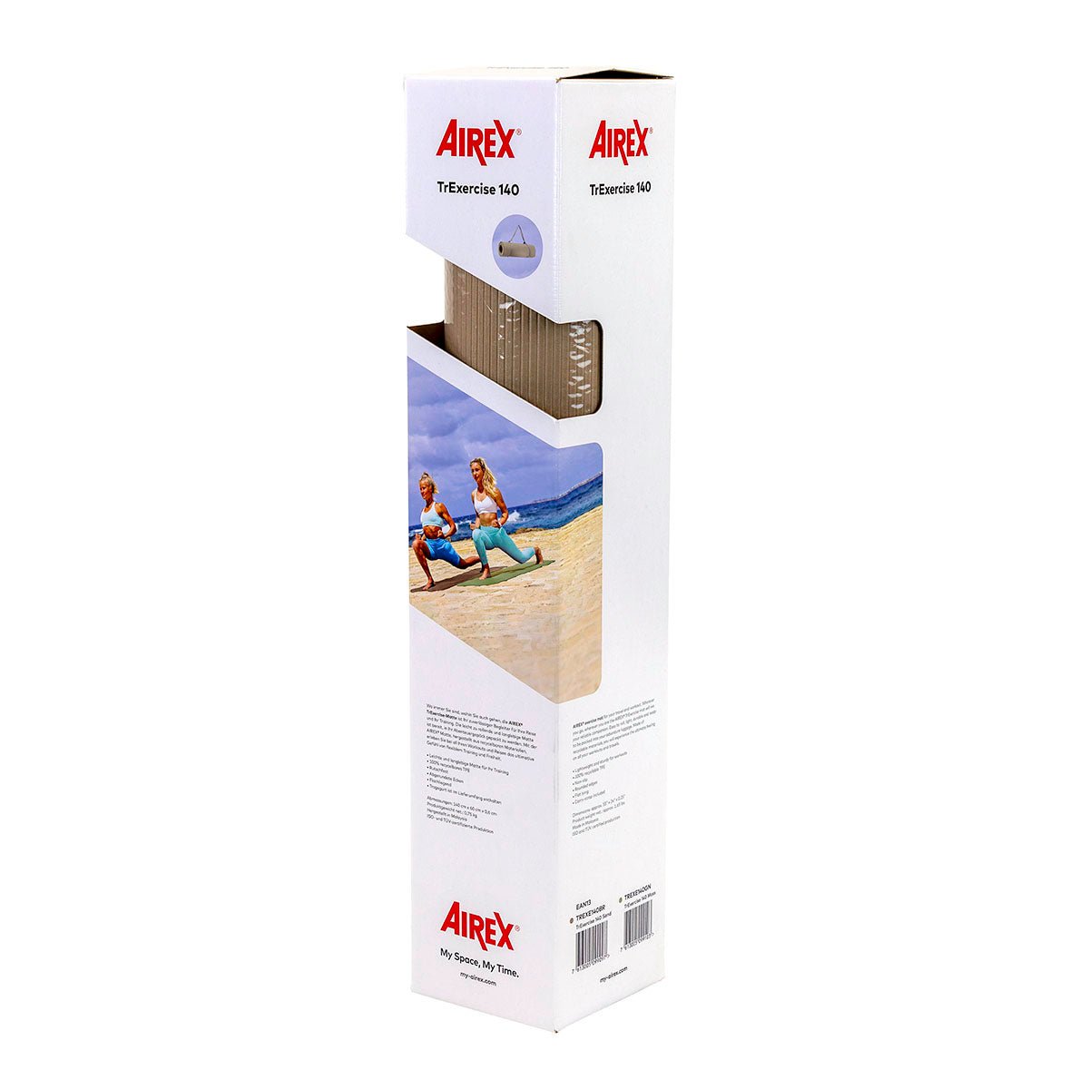 Airex TrExercise 140 Exercise Mat 55" x 24" x 0.25" Sand -  product_vendor - Peak Primal Wellness