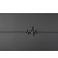 Airex Exercise Mat, Heartbeat, 72" x 24" x 0.16", Anthracite