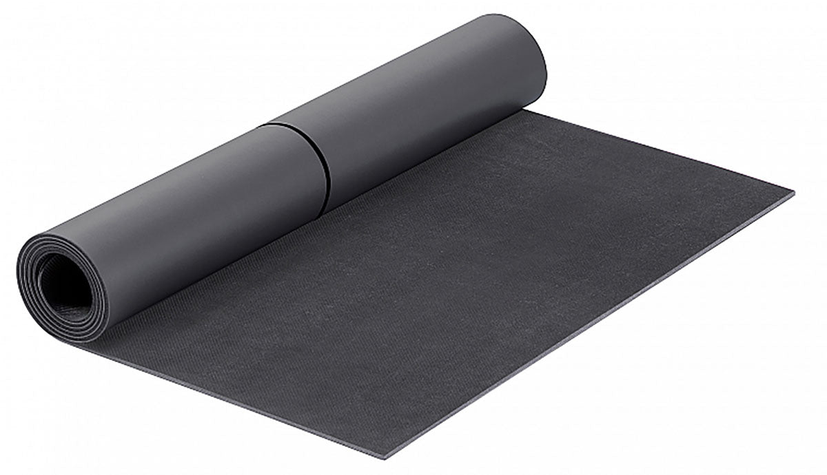 Airex Exercise Mat, Heartbeat, 72" x 24" x 0.16", Anthracite