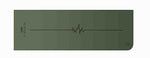 Airex Airex Exercise Mat, Heartbeat, 72" x 24" x 0.16", Olive