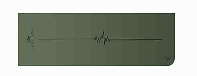 Airex Airex Exercise Mat, Heartbeat, 72" x 24" x 0.16", Olive