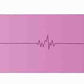 Airex Exercise Mat, Heartbeat, 72" x 24" x 0.16", Pink