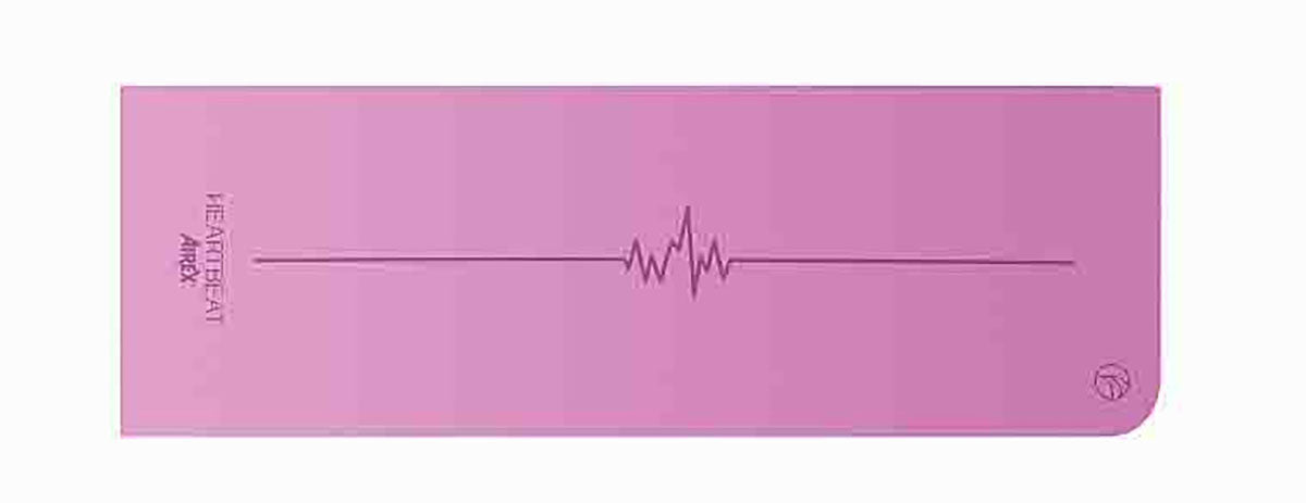 Airex Exercise Mat, Heartbeat, 72" x 24" x 0.16", Pink