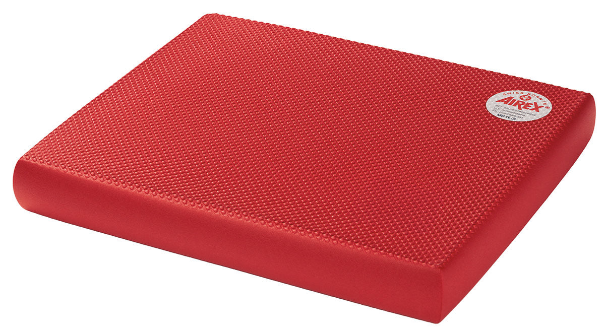 Airex Balance Pad, Cloud, 16" x 20" x 2.5", Ruby Red