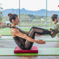 Airex Balance Pad, Cloud, 16" x 20" x 2.5", Ruby Red