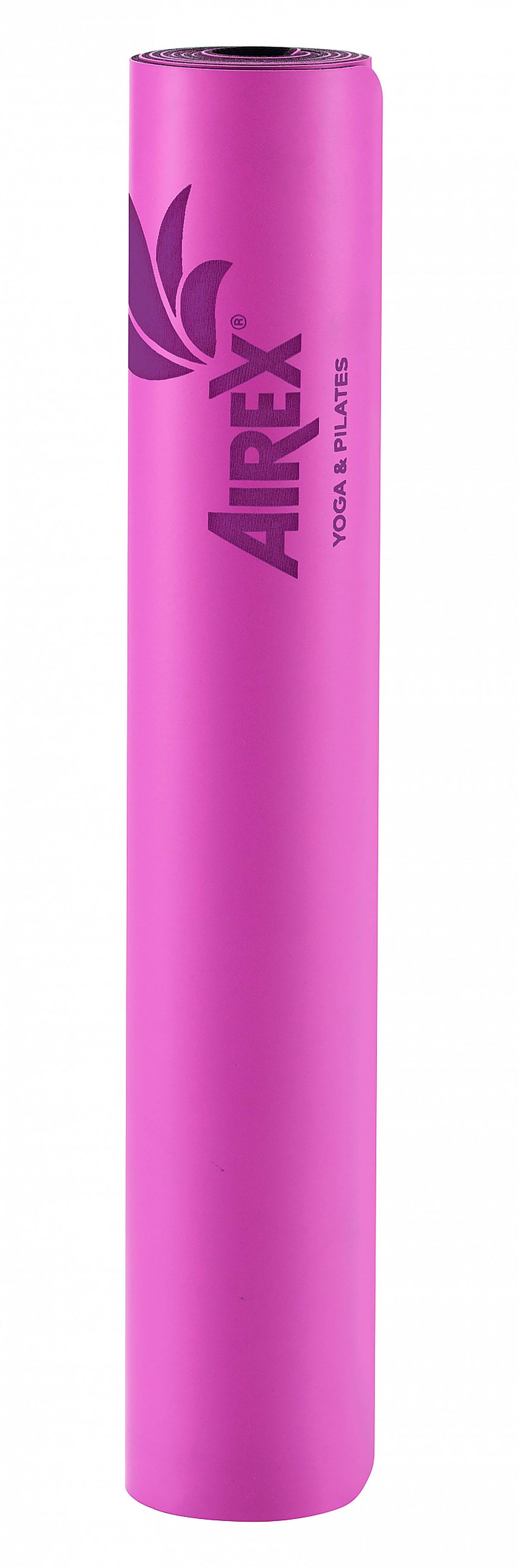 Airex Exercise Mat, Yoga ECO Grip, 72" x 24" x 0.16", Pink