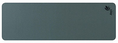Airex Exercise Mat, Yoga ECO Pro, 72" x 24" x 0.16", Anthracite