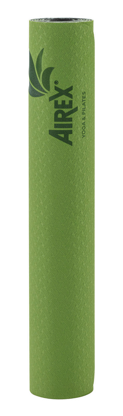 Airex Exercise Mat, Yoga ECO Pro, 72" x 24" x 0.16", Green